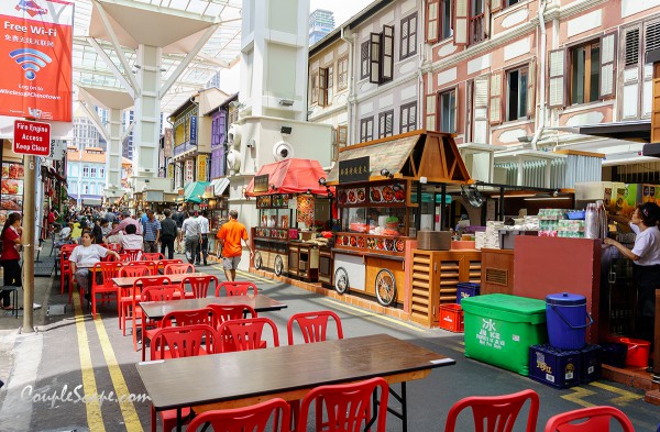 เที่ยวสิงคโปร์ - Food Street ChinaTown