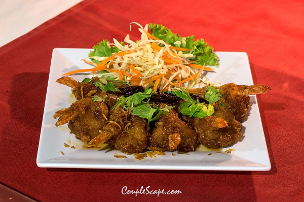 กุ้งทอดซอสมะขาม