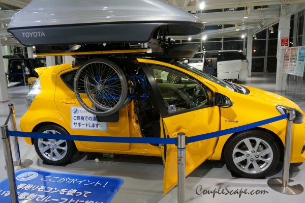 show room Toyota,Odaiba