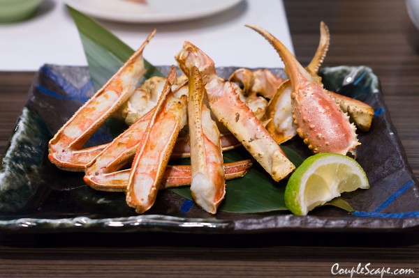 Snow Crab table grilled