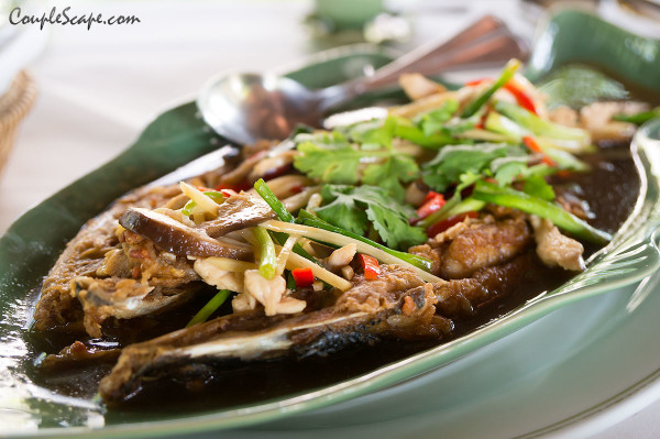 ปลากระพงเจี๋ยนน้ำมะขาม
