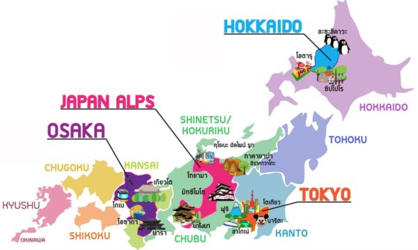Japan Map