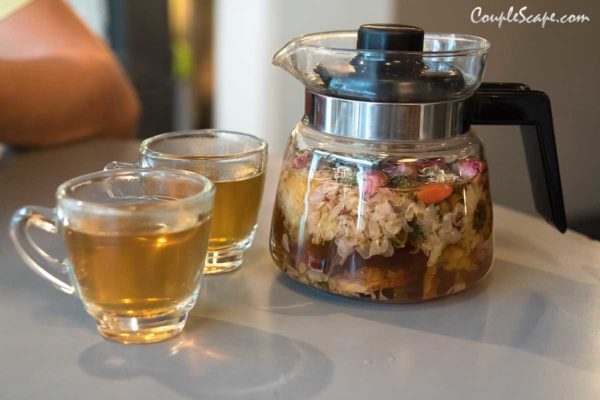 mix flower tea