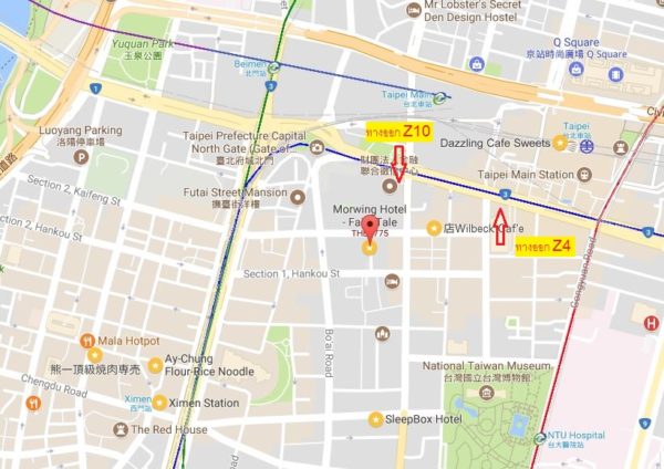 Morwing Hotel Fairytale Map