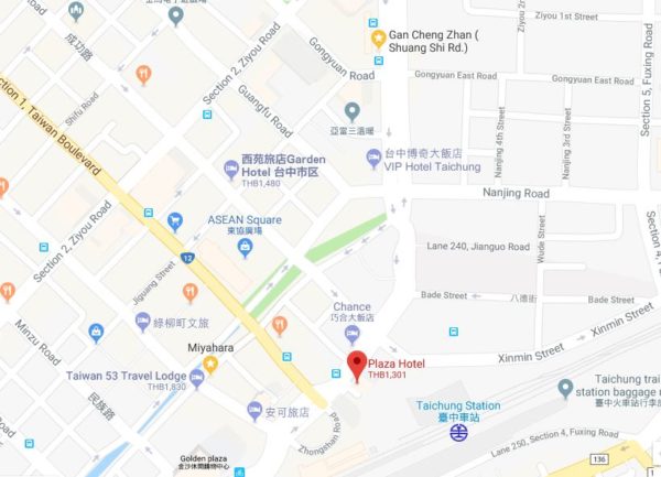 Plaza Hotel Map